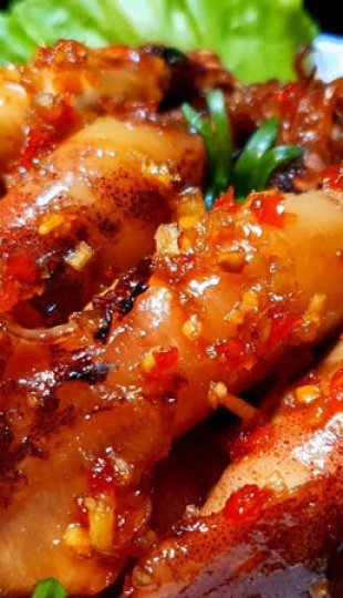 Mực Trứng Chiên Nước Mắm